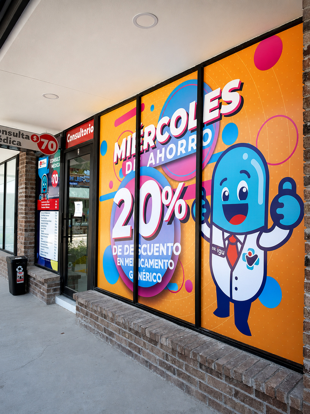 Imagen para cristales realizado por Publi City